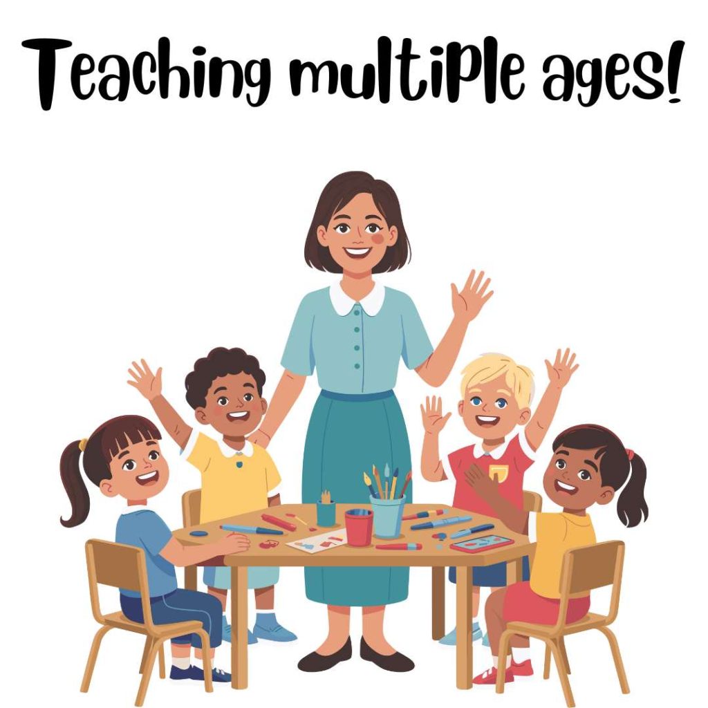 Teaching multiple ages together