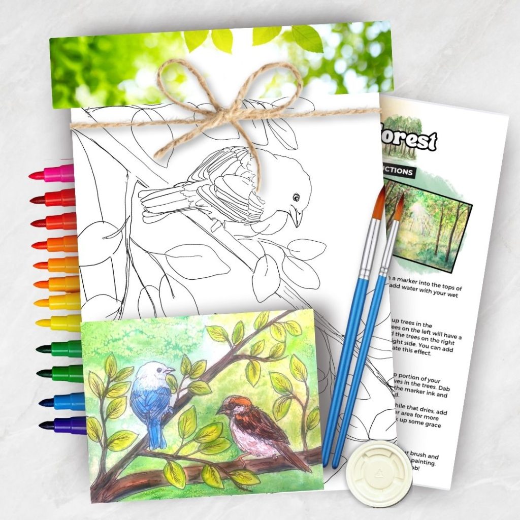 heart to create to sparrows art kit