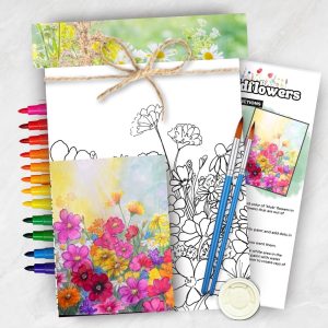 Wildflower Meadow – Personal Use Art Experience Art Kit