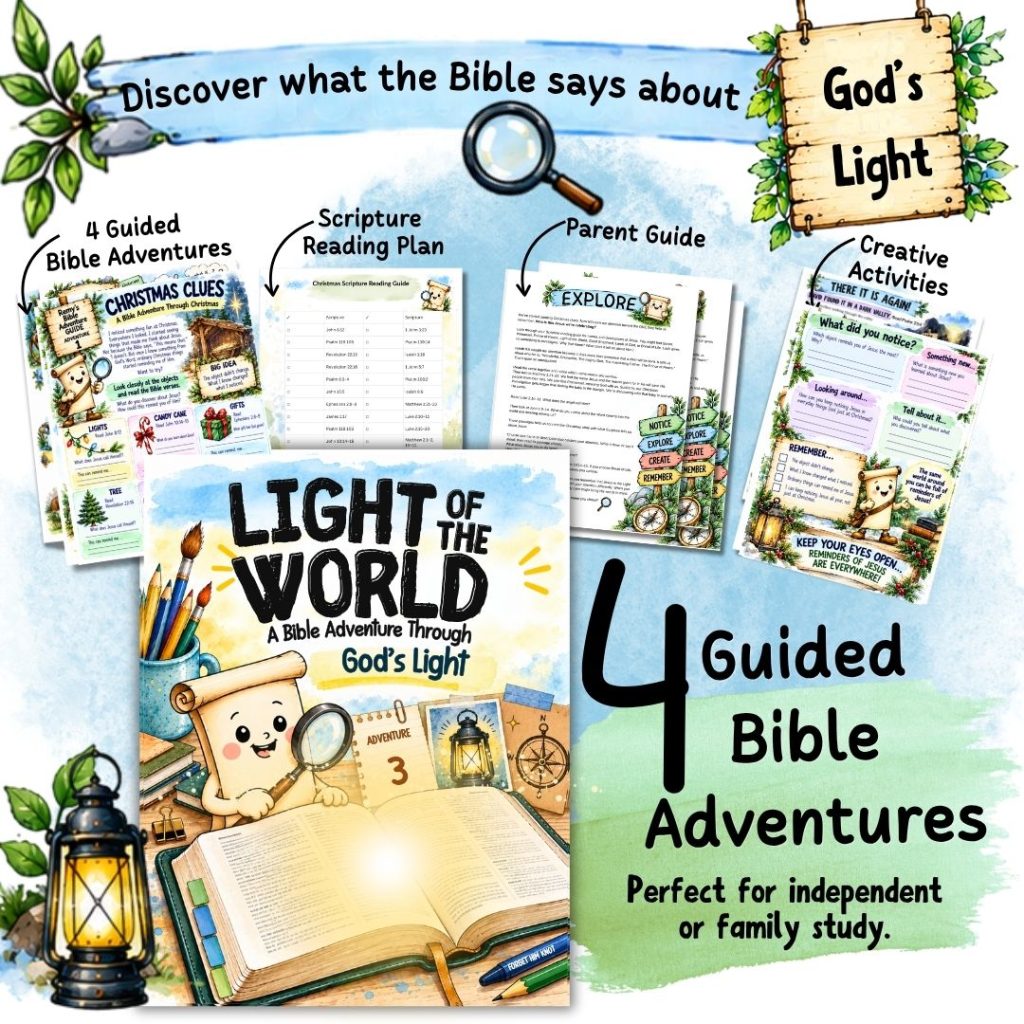 Bible Adventure Through Christmas for kids