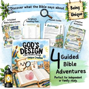 God’s Design Bible Adventure Collection | 4 Guided Bible Adventures for Kids