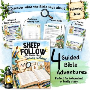 Following the Shepherd Bible Adventure Collection | 4 Guided Bible Adventures for Kids