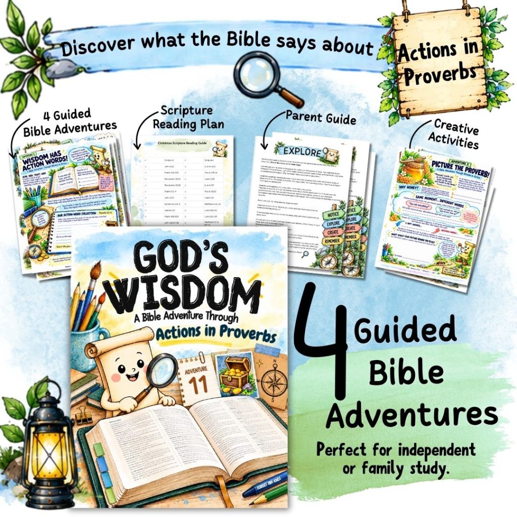 Bible Adventure through God's Wisdom for Kids