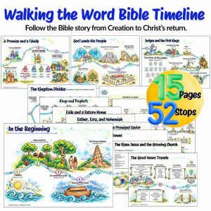 Walking the Word Bible Timeline for Kids